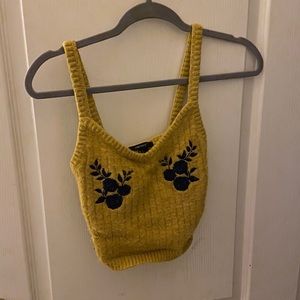 forever 21 fuzzy tank top